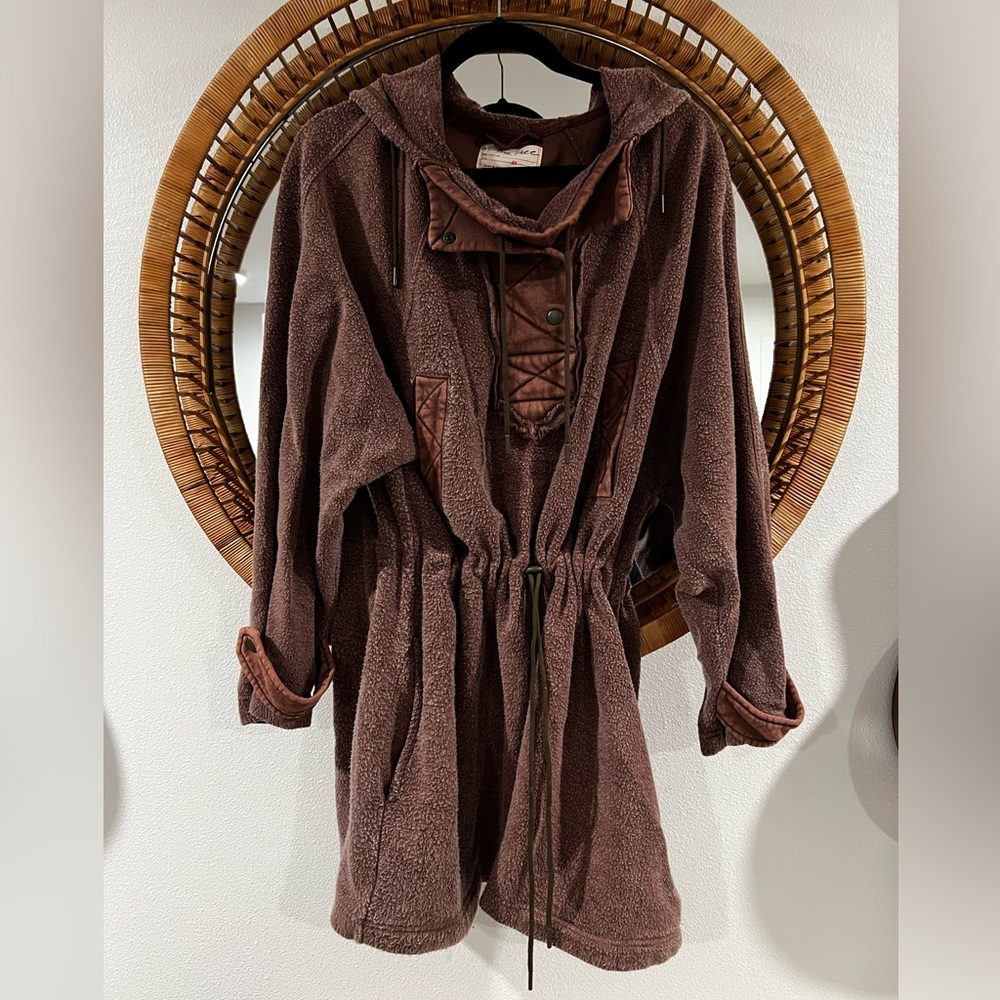 Free people Sadie surplus sweatshirt hoodie